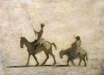 Don Quichotte et Sancho Panza